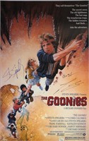Goonies Steven Spielberg Autograph Poster