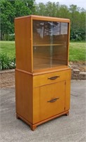 MCM PETITE SLIDING GLASS DOOR CHINA CABINET