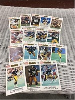 Giant Eagle Steelers cards 1989–14 cards