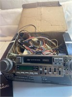 Kraco Dashmaster auto stereo/ cassette player