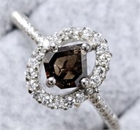 $5600 Platinum Diamond(0.65ct) Ring