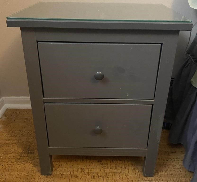 GRAY NIGHTSTAND