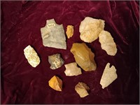 Nayive american Arrowhead parts flint and more