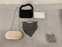 5 Various Size & Brand Purses