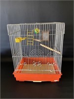 1970's Bird Cage with accessories