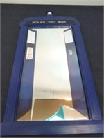 9x 18-in Doctor Who Tardis mirror