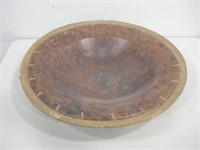 21" Large Wood Bowl See Info