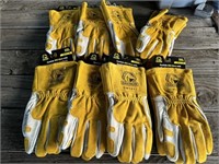 8 Pair of Black Stallion Welding Gloves