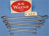 SK  Wayne USA offset box end wrenches, 3/8"-1"