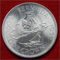 1959 Bermuda Silver Crown