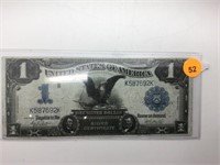 1899 BLUE SEAL - BLACK EAGLE $1. SILVER CERTIFICAT