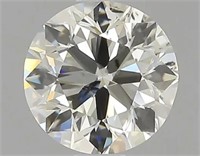 Gia Certified Round Cut 1.00ct Si2 Diamond