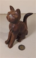 Cat Woodcarving