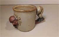 Humorous Pottery Mug