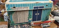 Vintage cardboard Barbie Dream House