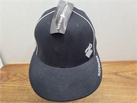 NEW Roca Wear Black with White Trim Cap