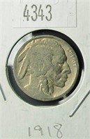 1918 Buffalo Nickel G4 Condition