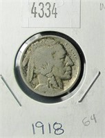 1918 Buffalo Nickel G4 Condition