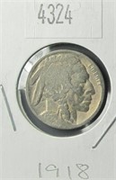 1918 Buffalo Nickel G4 Condition