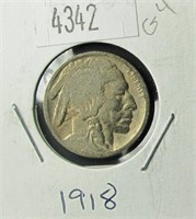 1918 Buffalo Nickel G4 Condition