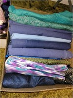 ASSTD FABRIC, ASSTD MATERIAL COLORS, BLUES, GREENS