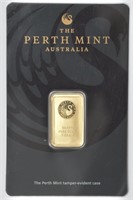 Perth Mint 5 Gram Gold on Card