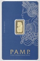PAMP Suisse 2.5 Grams Gold on Card