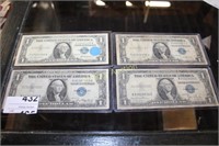 CHOICE OF SILVER CERTIFICATES (4)