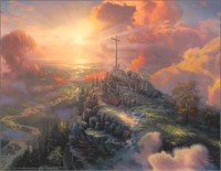 The Cross Art Print By Thomas Kinkade