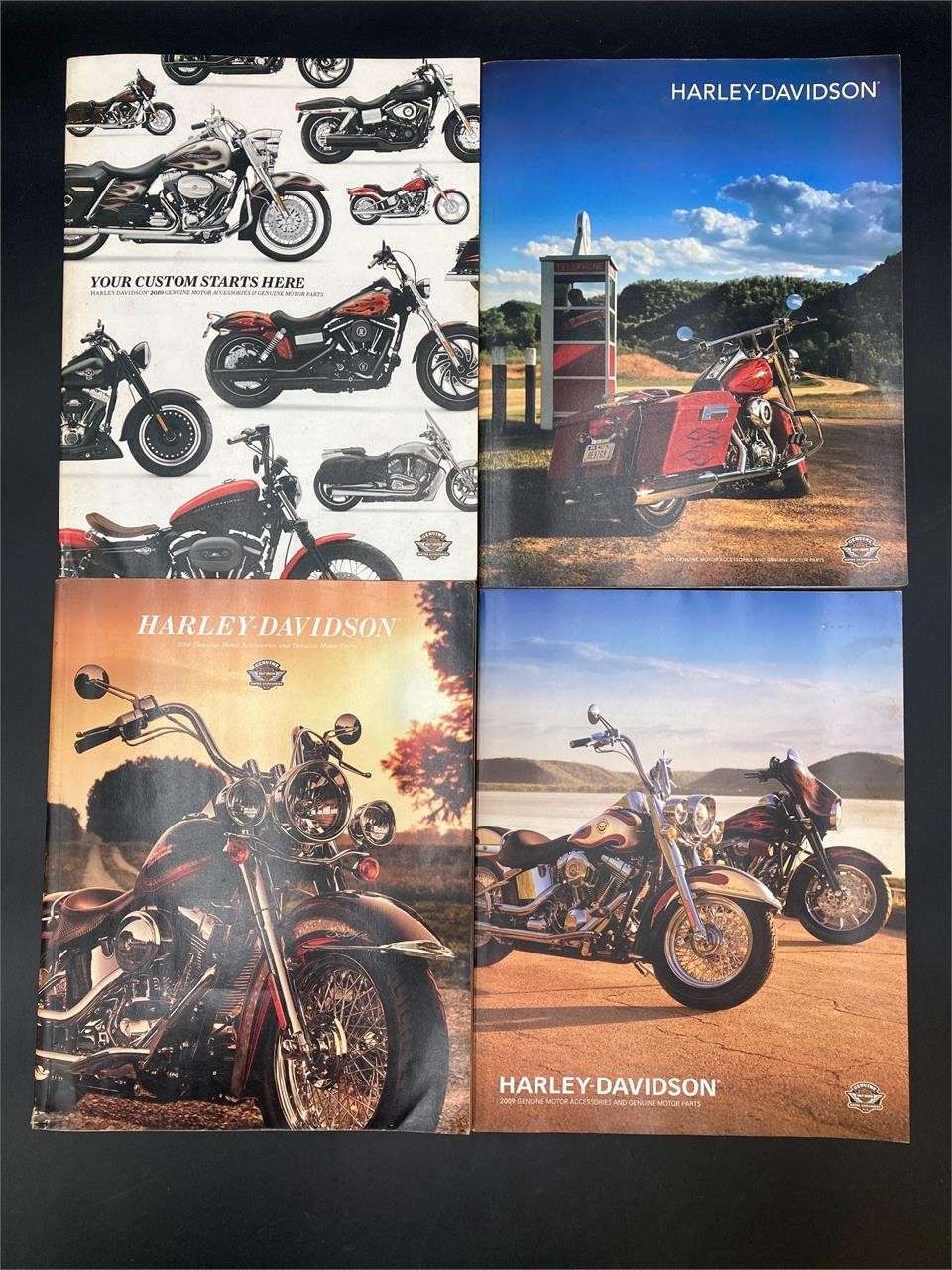 Harley-Davidson Parts Catalogs 2007-2010