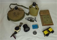 Young Explorers Lot- Flask, Binoculars, Compass