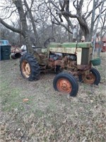 JD 430 S gas tractor as is