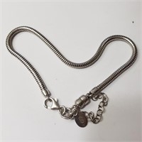 $240 Silver Pandora Style Bracelet
