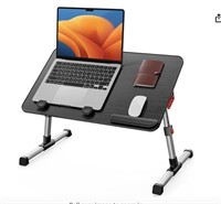 SAIJI Laptop Bed Tray Table, Adjustable Home