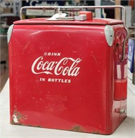 Insulated "Coca-Cola" Cooler w/ Contents