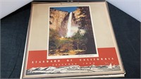 Vintage wall calendar - standard of California