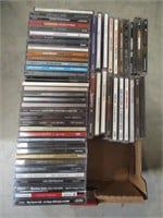 Box of Misc Music CD's, Mixed Genre