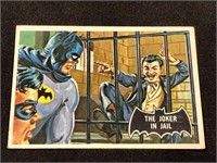 The Joker in Jail Batman collector card