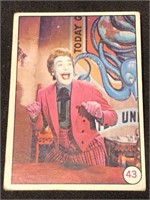 The Joker Batman card