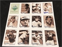 Greatest of all Time collector card sheet