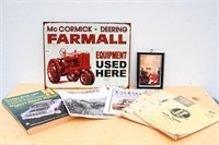 MODERN MCCORMICK-DEERING FARMALL SST SIGN