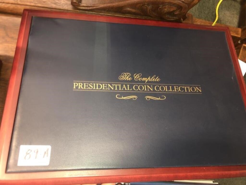 Presidential collection storage box (no coins)