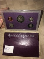 United States Proof Set 1984