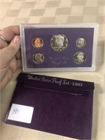 United States Proof Set 1987