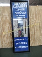 VTG ADVERTISING MEXICO, MO CLEANERS THERMOMETER