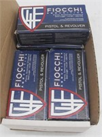 LOT OF 200 ROUNDS OF FIOCCHI 9MM LUGER FMJ