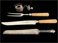 Vintage J.A. Henckels carving knife grouping