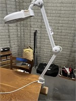 Clamp on Magnifying Work Lamp