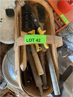 Lot Of Hand Tools - Tin Snips/Files Etc.