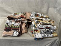 Rail Road Curtain and Blanket set